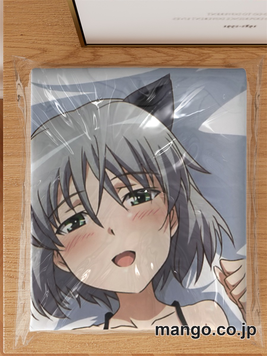アニメ抱き枕カバーストライクウィッチーズサーニャ V リトヴャク大型クッションキャラクターグッズPVC製コレクション用｜PVC エアクッション 等身大サイズ 立体ディスプレイ 3