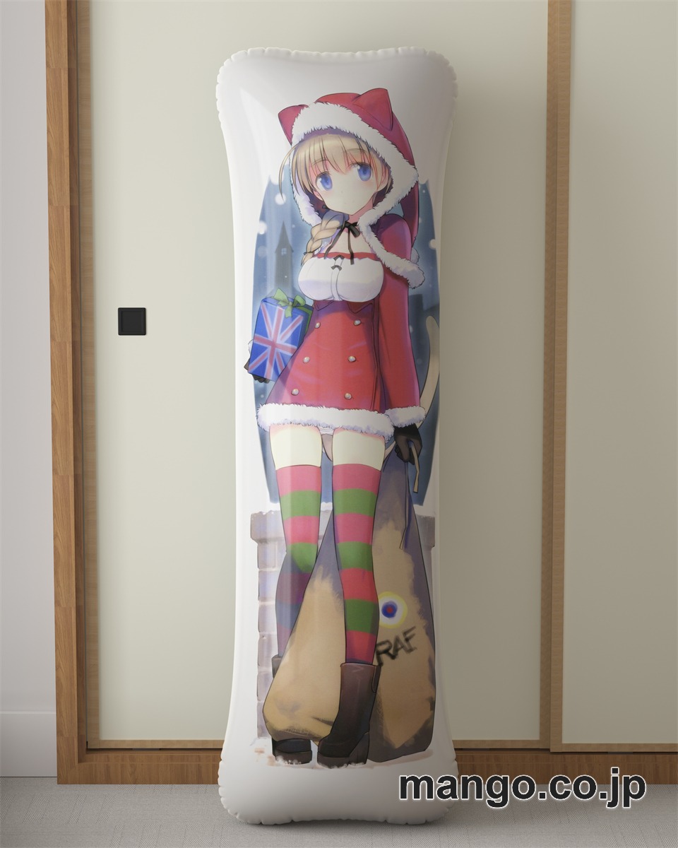 アニメ抱き枕カバーストライクウィッチーズリネット ビショップ大型クッションキャラクターグッズPVC製コレクション用 ビッグサイズ 等身大クッション 立体キャラクターアイテム