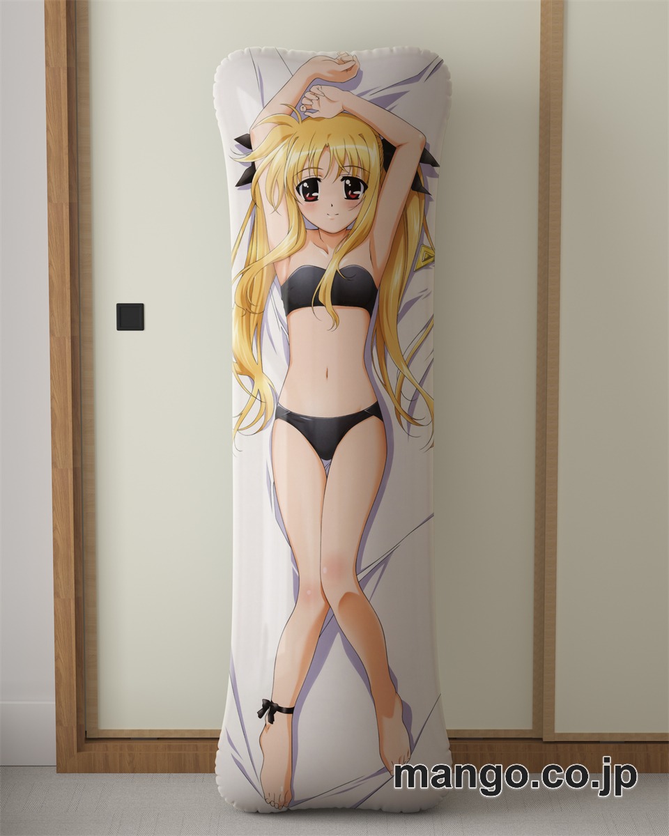 アニメ抱き枕カバー魔法少女リリカルなのは高町ヴィヴィオ大型クッションキャラクターグッズPVC製コレクション用｜空気ビニール製 等身大抱き枕 コレクション向けグッズ 2