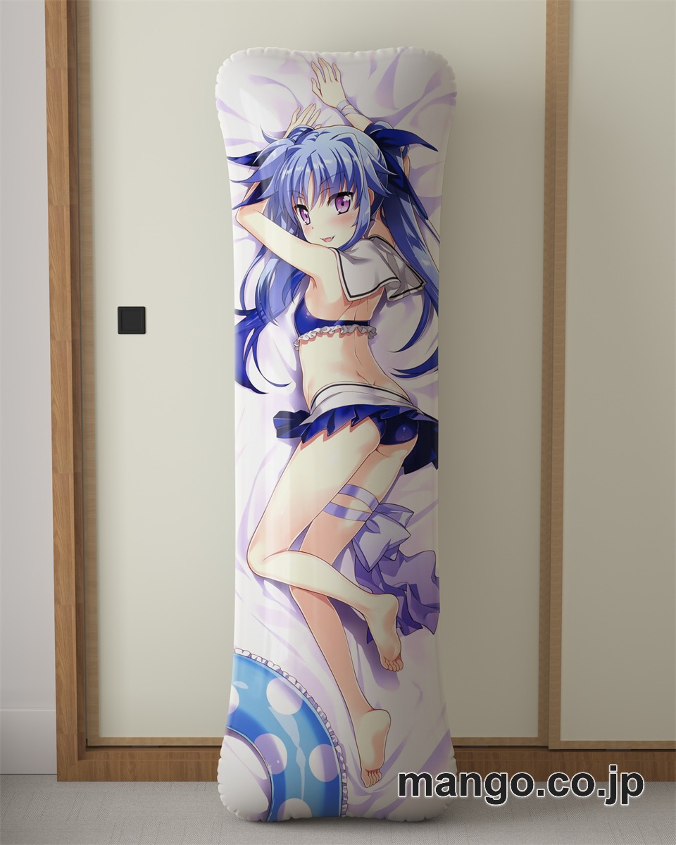 アニメ抱き枕カバー魔法少女リリカルなのは大型クッションキャラクターグッズPVC製コレクション用 等身大ビニールクッション 抱き枕 アニメ・キャラグッズ