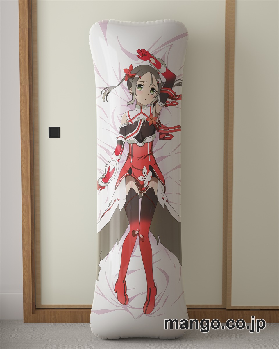 アニメ抱き枕カバー結城友奈は勇者である三好夏凛大型クッションキャラクターグッズPVC製コレクション用 等身大ビニールクッション 抱き枕 アニメ・キャラグッズ