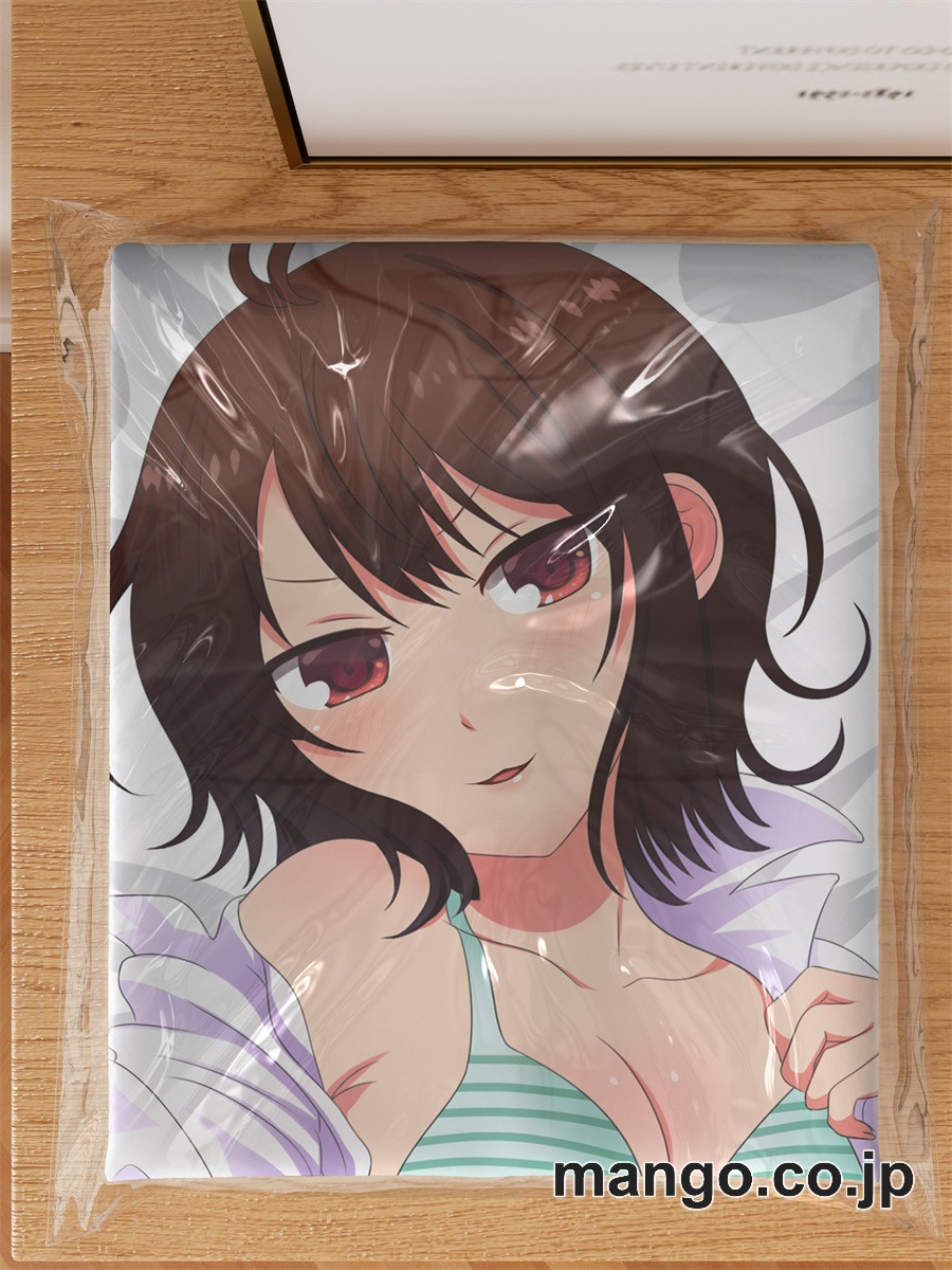 アニメ抱き枕カバー僕の彼女がマジメ過ぎるしょびっちな件有山雫大型クッションキャラクターグッズPVC製コレクション用 ビッグサイズ 等身大クッション 立体キャラクターアイテム 3