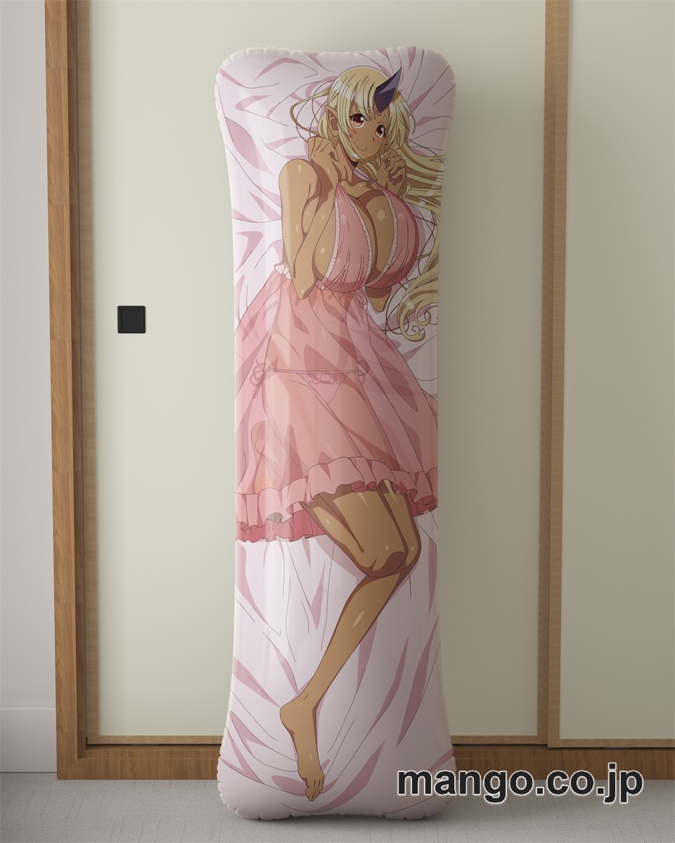 アニメ抱き枕カバーモンスター娘のいる日常ティオニシア原寸大大型クッションキャラクターグッズPVC製コレクション用｜PVC エアクッション 等身大サイズ 立体ディスプレイ 2