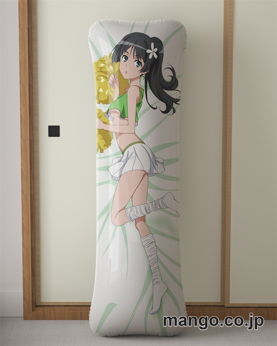 アニメ抱き枕カバーとあるシリーズ佐天涙子大型クッションキャラクターグッズPVC製コレクション用｜等身大エアクッション ビッグサイズ PVC製 アニメグッズ
