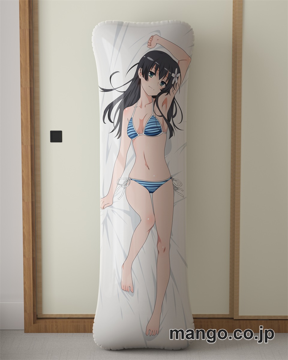 アニメ抱き枕カバーとあるシリーズ佐天涙子大型クッションキャラクターグッズPVC製コレクション用｜空気ビニール製 等身大抱き枕 コレクション向けグッズ 2