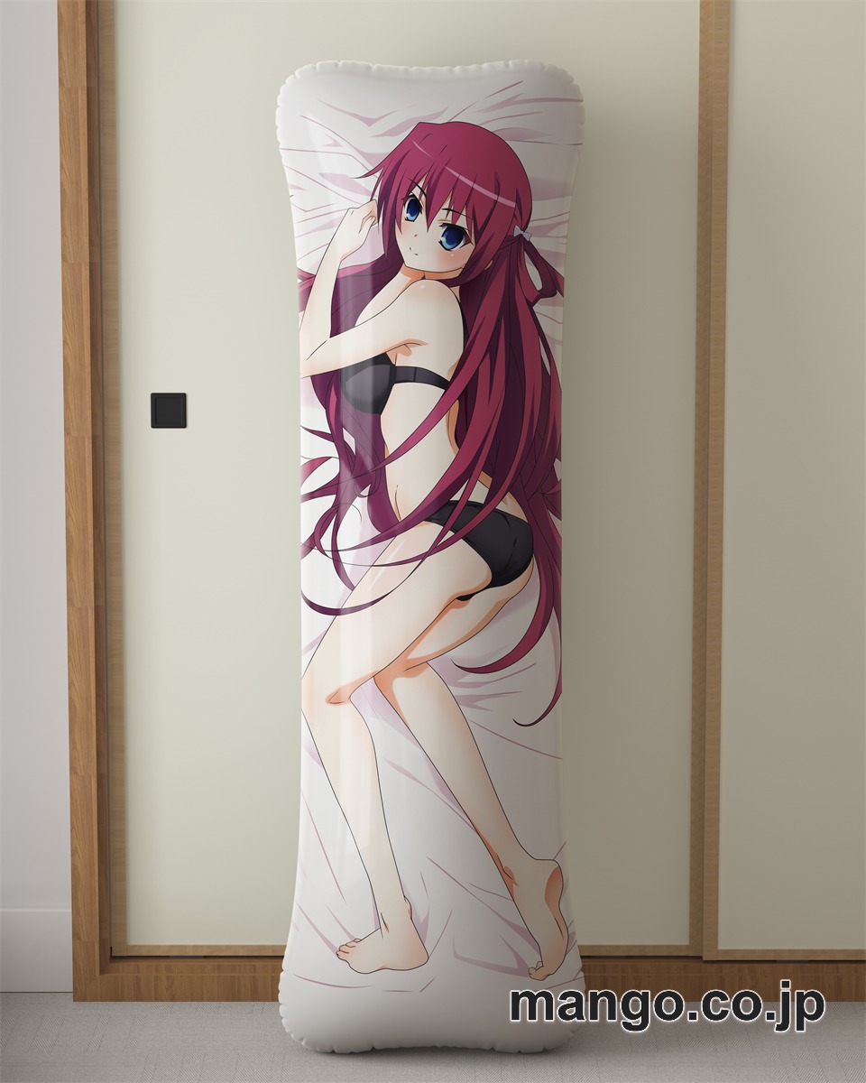 アニメ抱き枕カバーグリザイアの迷宮周防天音大型クッションキャラクターグッズPVC製コレクション用｜空気ビニール製 等身大抱き枕 コレクション向けグッズ 2