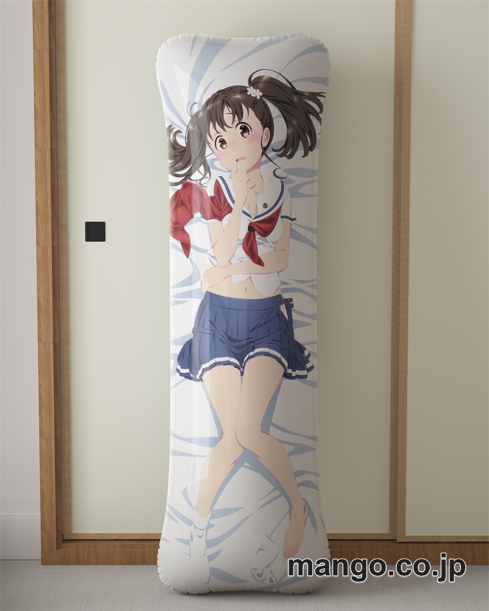 アニメ抱き枕カバーハイスクール フリート知床鈴大型クッションキャラクターグッズPVC製コレクション用 等身大 抱き枕 空気ビニール製 キャラクターグッズ