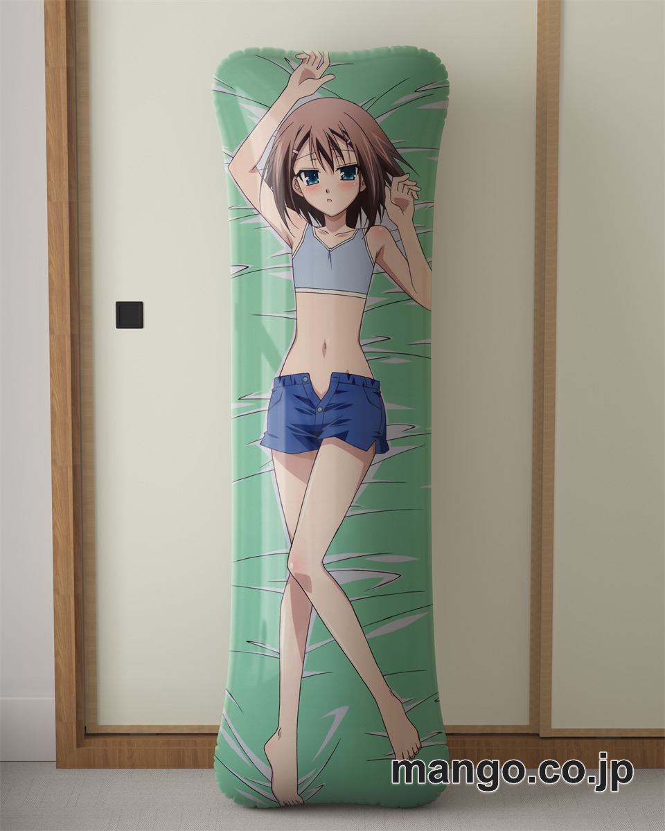 アニメ抱き枕カバーバカとテストと召喚獣島田美波木下秀吉大型クッションキャラクターグッズPVC製コレクション用｜等身大エアクッション ビッグサイズ PVC製 アニメグッズ 2