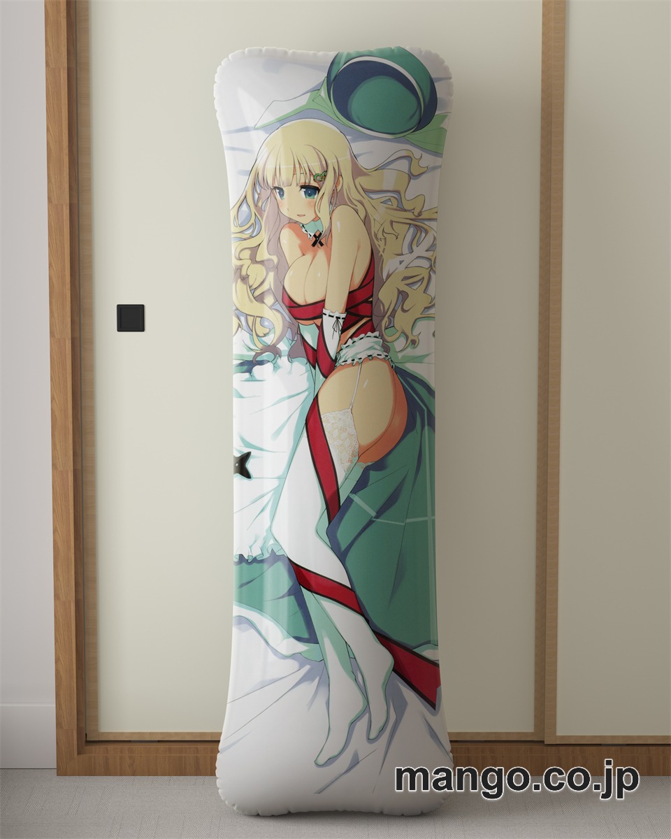 アニメ抱き枕カバー閃乱カグラ飛鳥詠大型クッションキャラクターグッズPVC製コレクション用｜空気ビニール製 等身大抱き枕 コレクション向けグッズ 2