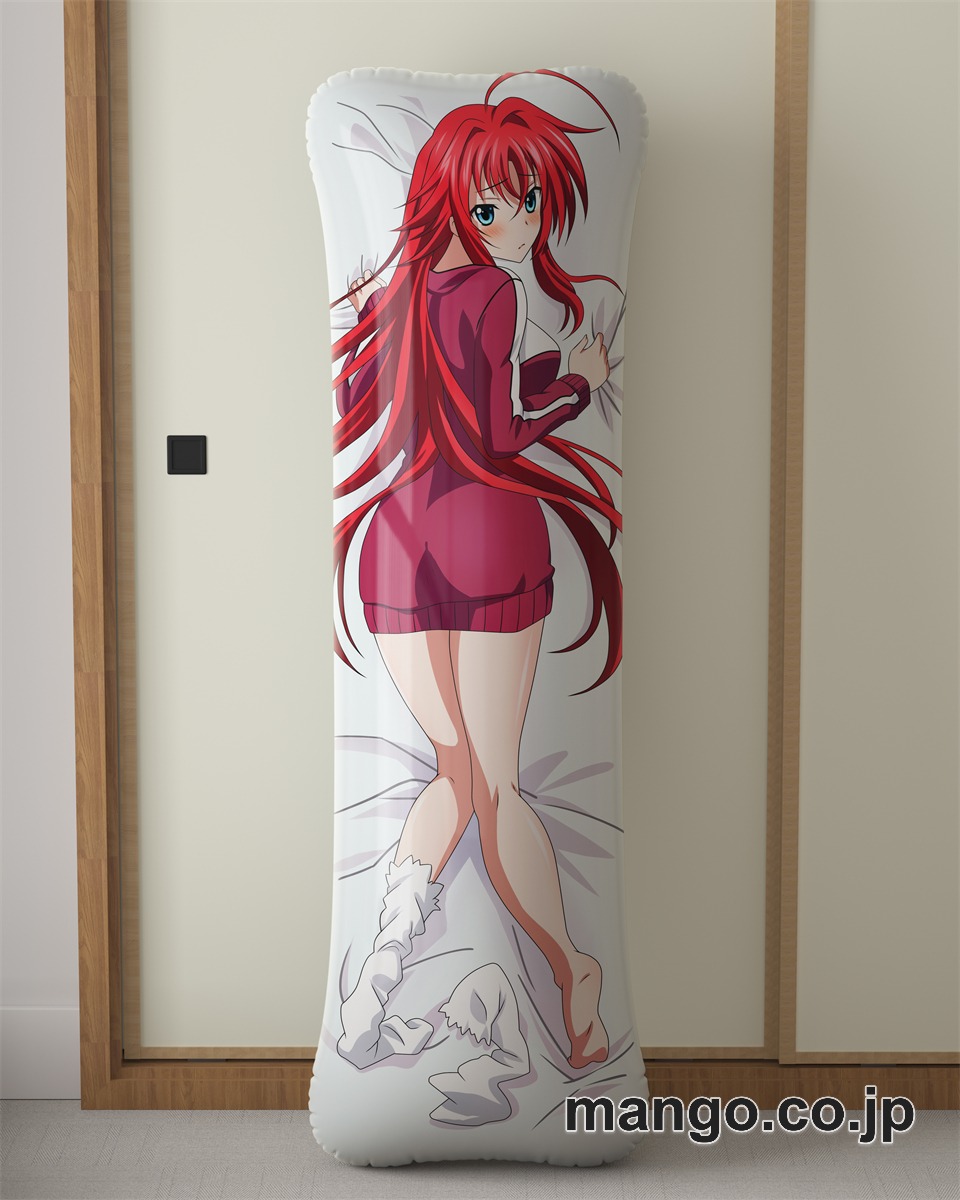 アニメ抱き枕カバーハイスクールD×DBorNリアスデラックス大型クッションキャラクターグッズPVC製コレクション用 ビッグサイズ 等身大クッション 立体キャラクターアイテム 2