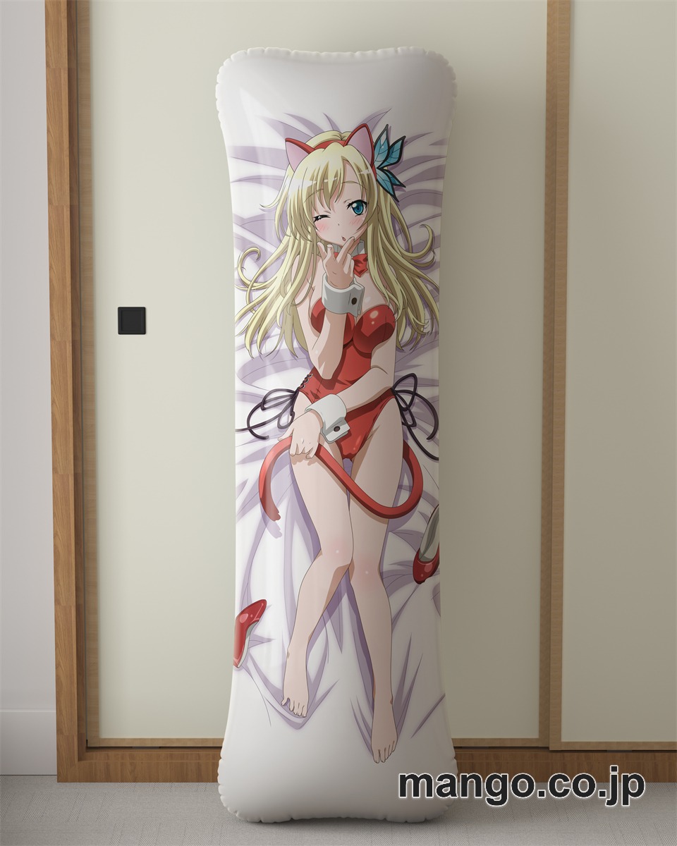 アニメ抱き枕カバー僕は友達が少ない柏崎星奈大型クッションキャラクターグッズPVC製コレクション用｜空気ビニール製 等身大抱き枕 コレクション向けグッズ 2