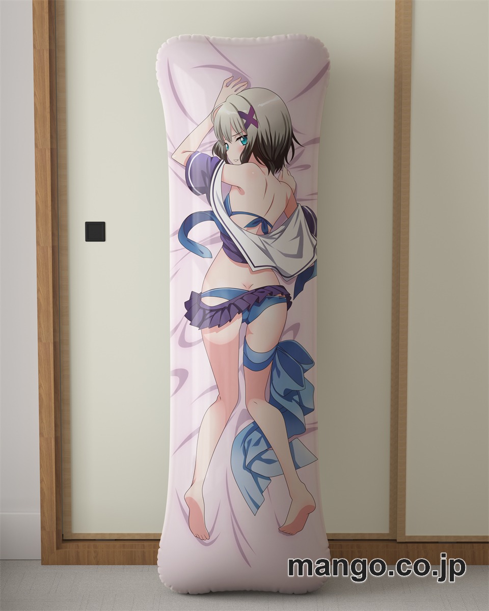 アニメ抱き枕カバー魔法少女リリカルなのはピローケースディアーチェ大型クッションキャラクターグッズPVC製コレクション用｜PVC エアクッション 等身大サイズ 立体ディスプレイ 2