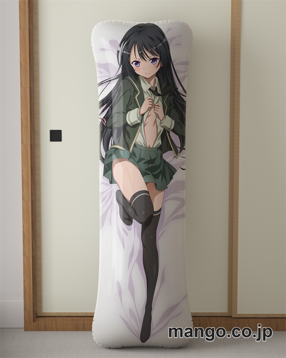 アニメ抱き枕カバー僕は友達が少ない三日月夜空大型クッションキャラクターグッズPVC製コレクション用｜等身大エアクッション ビッグサイズ PVC製 アニメグッズ