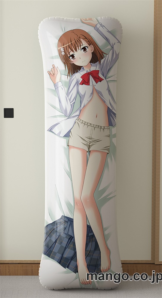 アニメ抱き枕カバー御坂美琴【冬服Ver】オリジナル大型クッションキャラクターグッズPVC製コレクション用｜空気ビニール製 等身大抱き枕 コレクション向けグッズ 2