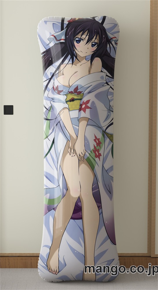 アニメ抱き枕カバーIS〈インフィニット ストラトス〉篠ノ之箒大型クッションキャラクターグッズPVC製コレクション用｜PVC エアクッション 等身大サイズ 立体ディスプレイ