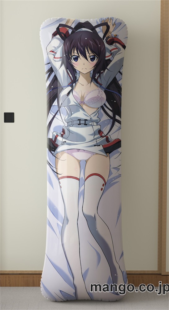 アニメ抱き枕カバーIS〈インフィニット ストラトス〉篠ノ之箒大型クッションキャラクターグッズPVC製コレクション用｜PVC エアクッション 等身大サイズ 立体ディスプレイ 2