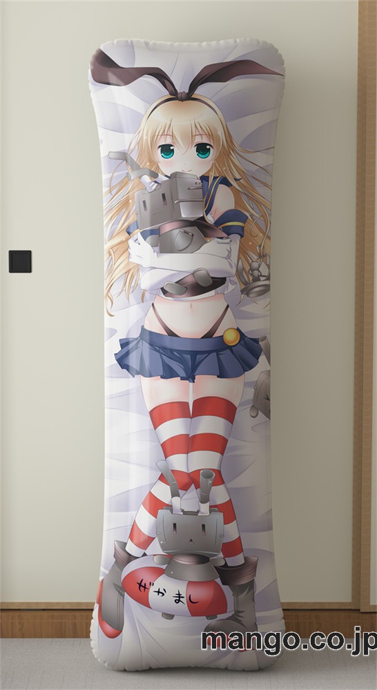 アニメ抱き枕カバーアニメ 暖かい美少女大型クッションキャラクターグッズPVC製コレクション用｜空気ビニール製 等身大抱き枕 コレクション向けグッズ