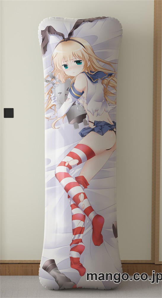 アニメ抱き枕カバーアニメ 暖かい美少女大型クッションキャラクターグッズPVC製コレクション用｜空気ビニール製 等身大抱き枕 コレクション向けグッズ 2