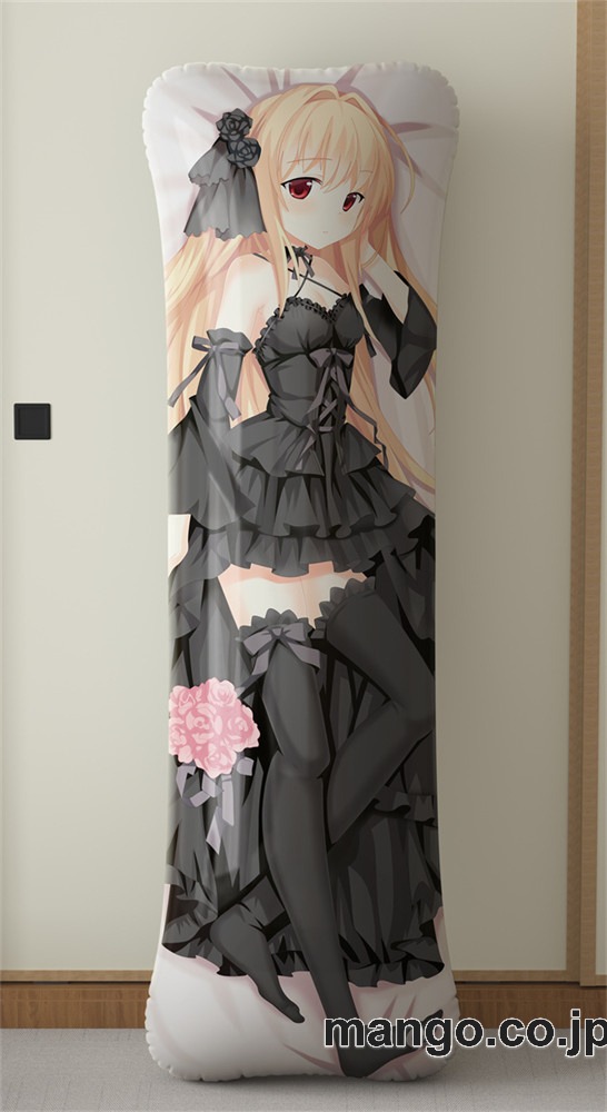 アニメ抱き枕カバー可愛い美少女アニメ大型クッションキャラクターグッズPVC製コレクション用｜等身大エアクッション ビッグサイズ PVC製 アニメグッズ