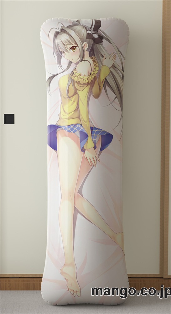 アニメ抱き枕カバー千斗いすず大型クッションキャラクターグッズPVC製コレクション用｜PVC エアクッション 等身大サイズ 立体ディスプレイ 2