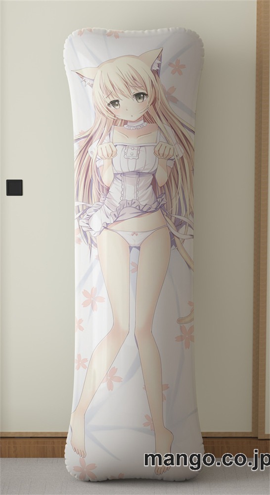 アニメ抱き枕カバーお姉さん美少女アニメ大型クッションキャラクターグッズPVC製コレクション用｜等身大エアクッション ビッグサイズ PVC製 アニメグッズ 2