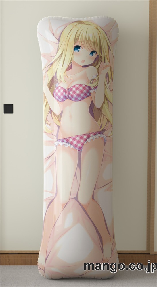アニメ抱き枕カバークロエ ルメールガールフレンド（仮）大型クッションキャラクターグッズPVC製コレクション用 ビッグサイズ 等身大クッション 立体キャラクターアイテム 2
