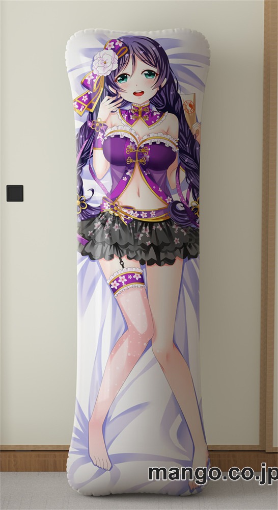 アニメ抱き枕カバー東條希大型クッションキャラクターグッズPVC製コレクション用 等身大ビニールクッション 抱き枕 アニメ・キャラグッズ