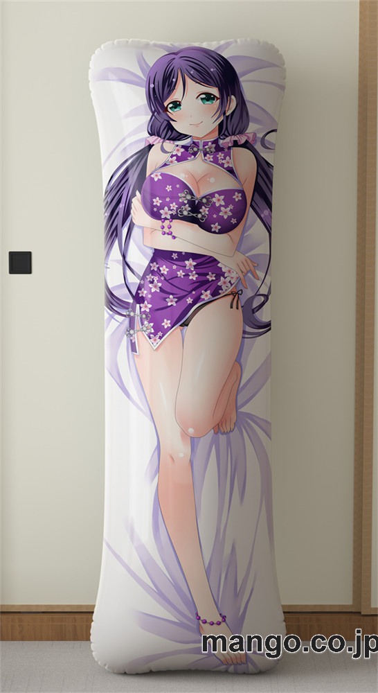 アニメ抱き枕カバー東條希大型クッションキャラクターグッズPVC製コレクション用 等身大ビニールクッション 抱き枕 アニメ・キャラグッズ 2