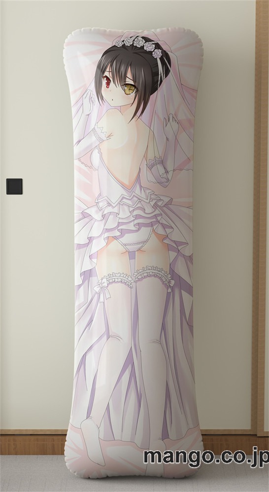 アニメ抱き枕カバー時崎狂三大型クッションキャラクターグッズPVC製コレクション用｜PVC エアクッション 等身大サイズ 立体ディスプレイ