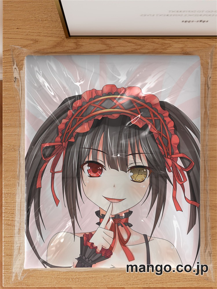 アニメ抱き枕カバー時崎狂三大型クッションキャラクターグッズPVC製コレクション用｜PVC エアクッション 等身大サイズ 立体ディスプレイ 3