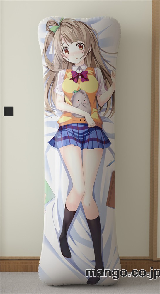 アニメ抱き枕カバー南ことり大型クッションキャラクターグッズPVC製コレクション用｜等身大エアクッション ビッグサイズ PVC製 アニメグッズ