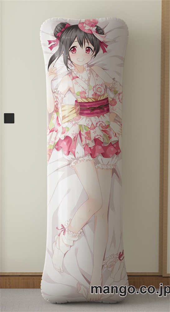 アニメ抱き枕カバー矢澤にこ大型クッションキャラクターグッズPVC製コレクション用 ビッグサイズ 等身大クッション 立体キャラクターアイテム