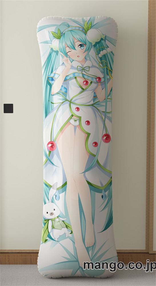 アニメ抱き枕カバー可愛い美少女アニメ大型クッションキャラクターグッズPVC製コレクション用｜PVC エアクッション 等身大サイズ 立体ディスプレイ 2