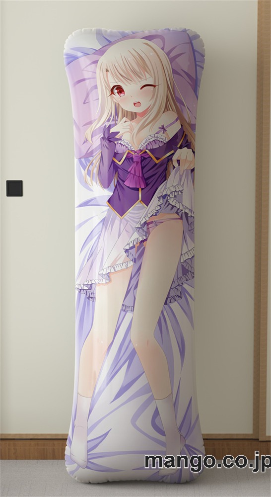 アニメ抱き枕カバープリズマ☆イリヤイリヤスフィール大型クッションキャラクターグッズPVC製コレクション用 等身大 抱き枕 空気ビニール製 キャラクターグッズ 2