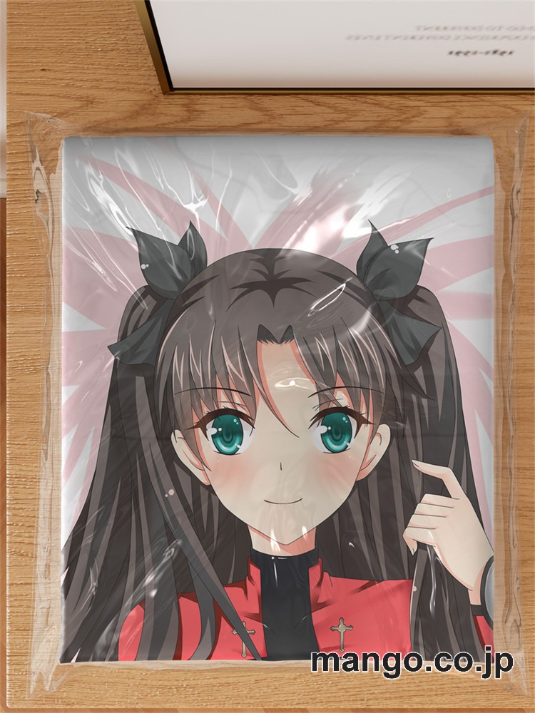 アニメ抱き枕カバー遠坂凛大型クッションキャラクターグッズPVC製コレクション用｜等身大エアクッション ビッグサイズ PVC製 アニメグッズ 3
