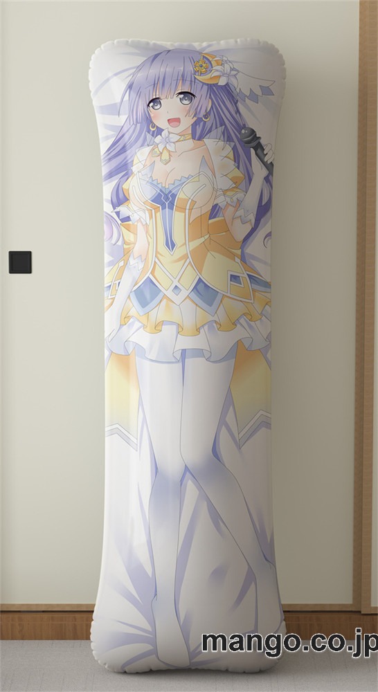 アニメ抱き枕カバー誘宵美九大型クッションキャラクターグッズPVC製コレクション用 等身大ビニールクッション 抱き枕 アニメ・キャラグッズ