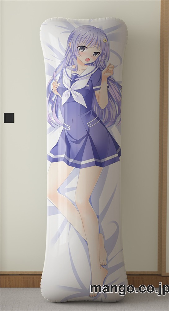 アニメ抱き枕カバー誘宵美九大型クッションキャラクターグッズPVC製コレクション用 等身大ビニールクッション 抱き枕 アニメ・キャラグッズ 2