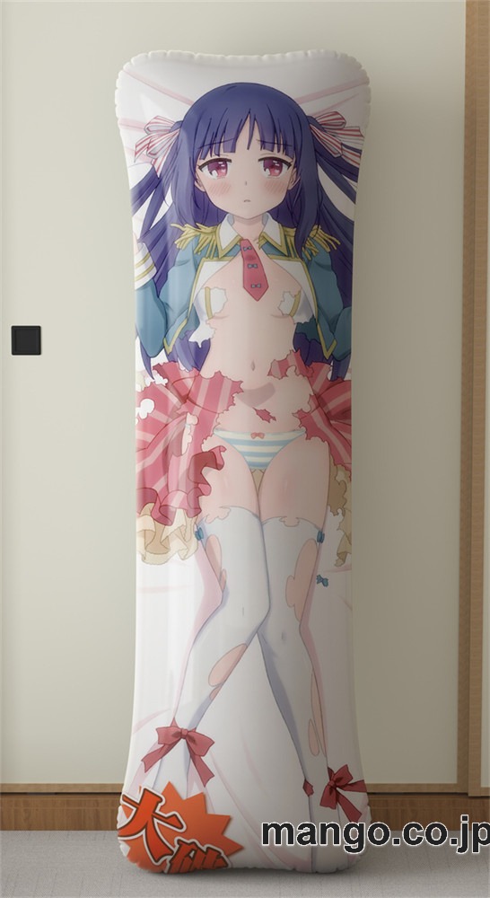 アニメ抱き枕カバーのうりん木下林檎大型クッションキャラクターグッズPVC製コレクション用 等身大 抱き枕 空気ビニール製 キャラクターグッズ 2