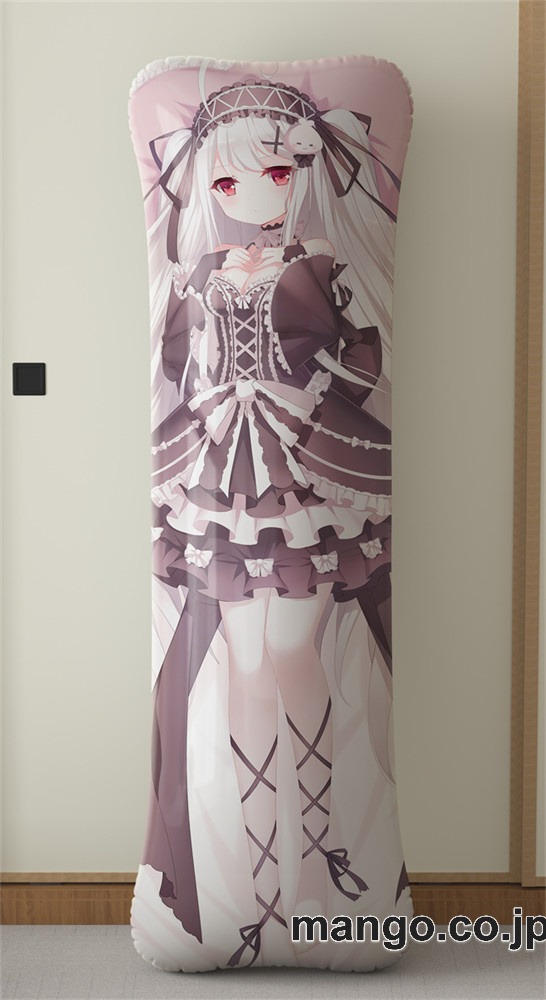 アニメ抱き枕カバーアニメ美少女大型クッションキャラクターグッズPVC製コレクション用｜等身大エアクッション ビッグサイズ PVC製 アニメグッズ 2