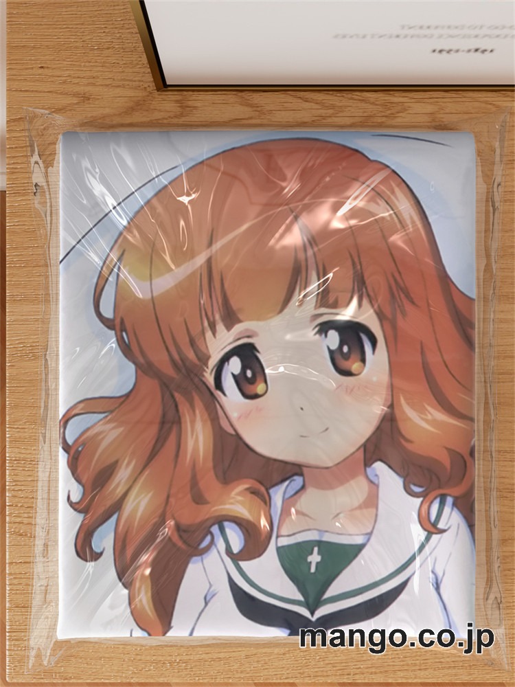 アニメ抱き枕カバーガールズ&パンツァー武部沙織大型クッションキャラクターグッズPVC製コレクション用｜空気ビニール製 等身大抱き枕 コレクション向けグッズ 3