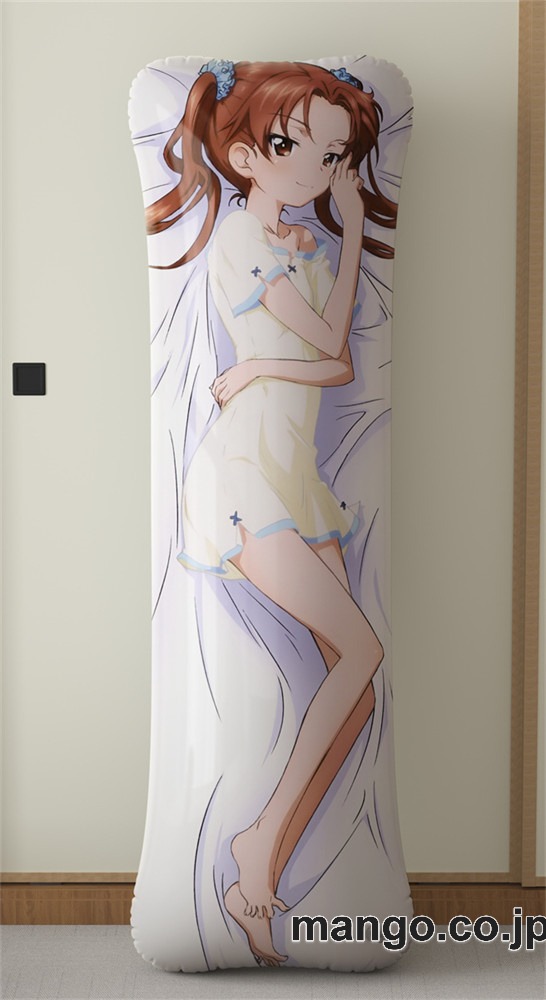 アニメ抱き枕カバーガールズ&パンツァー角谷杏大型クッションキャラクターグッズPVC製コレクション用 等身大ビニールクッション 抱き枕 アニメ・キャラグッズ