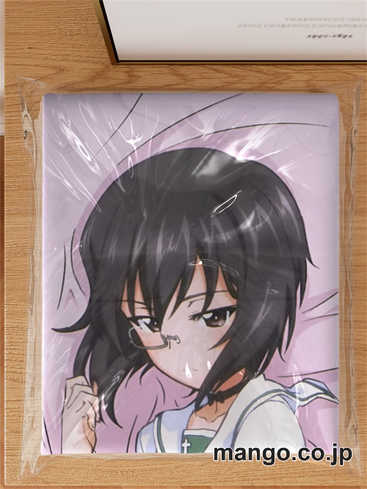 アニメ抱き枕カバーガールズ&パンツァー河嶋桃大型クッションキャラクターグッズPVC製コレクション用｜PVC エアクッション 等身大サイズ 立体ディスプレイ 3