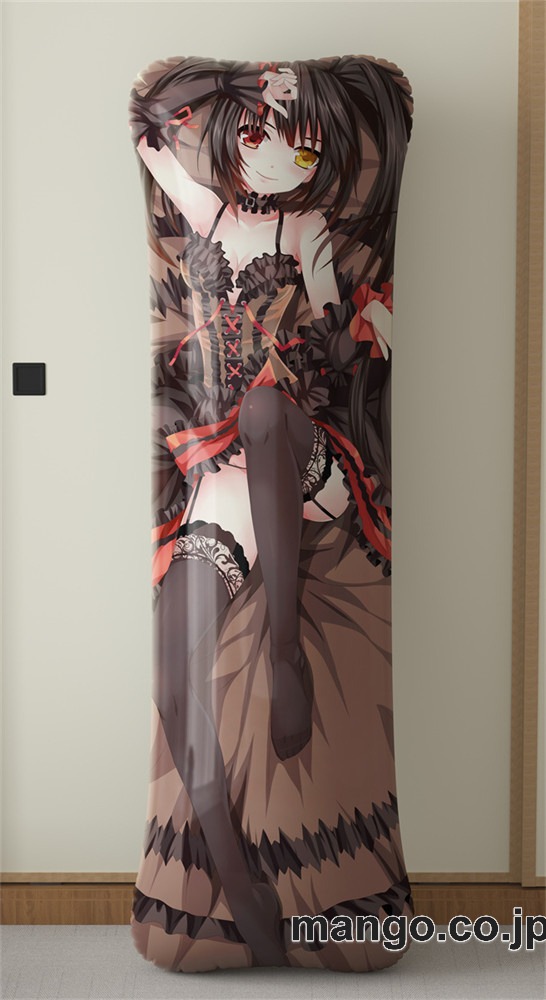 アニメ抱き枕カバー時崎狂三大型クッションキャラクターグッズPVC製コレクション用 等身大 抱き枕 空気ビニール製 キャラクターグッズ