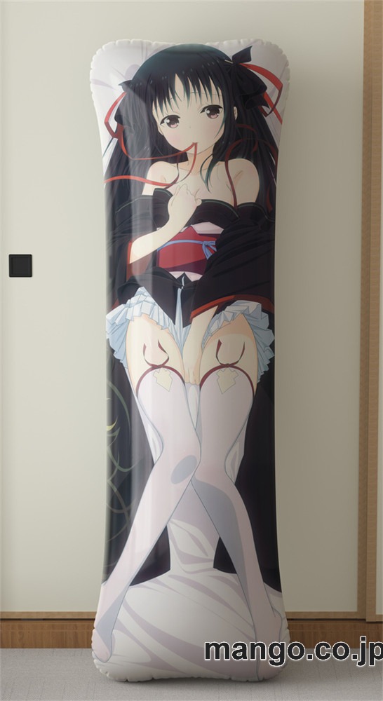 アニメ抱き枕カバー夜夜（やや）大型クッションキャラクターグッズPVC製コレクション用｜等身大エアクッション ビッグサイズ PVC製 アニメグッズ 2