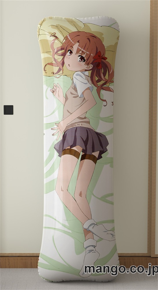 アニメ抱き枕カバー白井黒子大型クッションキャラクターグッズPVC製コレクション用｜空気ビニール製 等身大抱き枕 コレクション向けグッズ