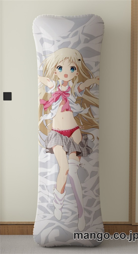 アニメ抱き枕カバー「リトルバスターズ!」能美｜PVC エアクッション 等身大サイズ 立体ディスプレイ