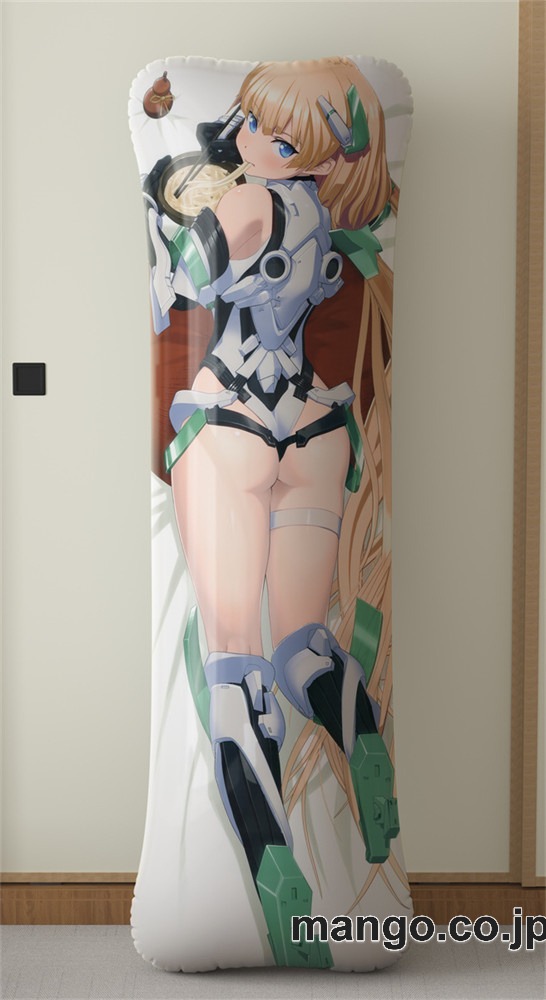 アニメ抱き枕カバーンジェラバルザック大型クッションキャラクターグッズPVC製コレクション用 等身大ビニールクッション 抱き枕 アニメ・キャラグッズ 2