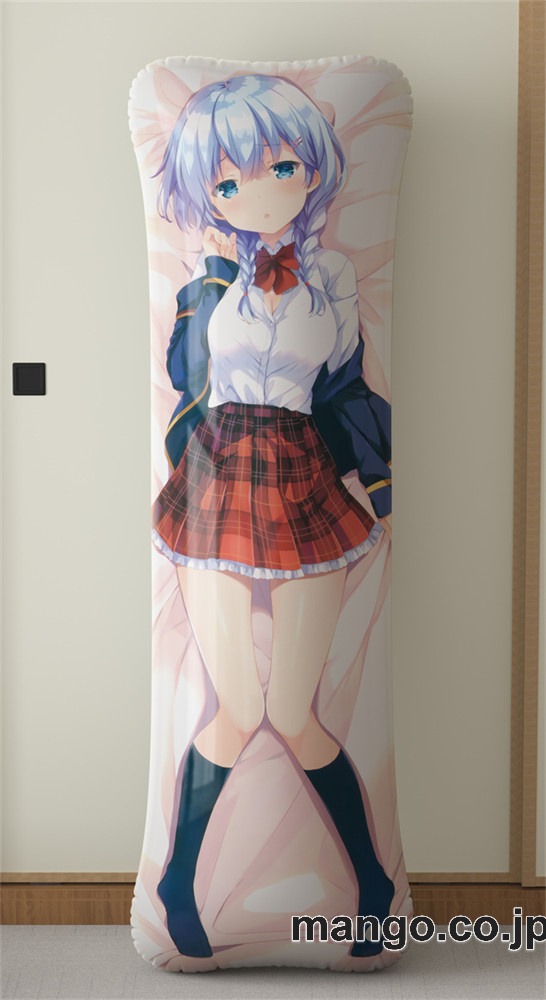 アニメ抱き枕カバー村上文緒大型クッションキャラクターグッズPVC製コレクション用 等身大ビニールクッション 抱き枕 アニメ・キャラグッズ