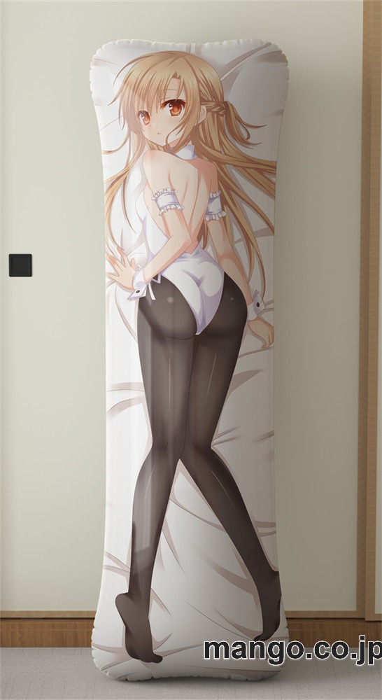 アニメ抱き枕カバーアスナ結城明日奈大型クッションキャラクターグッズPVC製コレクション用｜PVC エアクッション 等身大サイズ 立体ディスプレイ