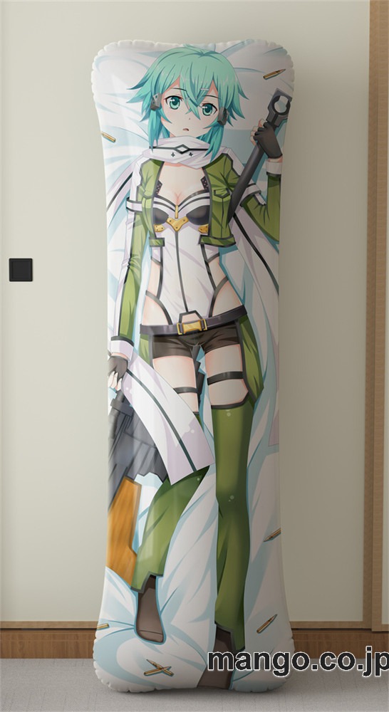 アニメ抱き枕カバー朝田詩乃大型クッションキャラクターグッズPVC製コレクション用 ビッグサイズ 等身大クッション 立体キャラクターアイテム